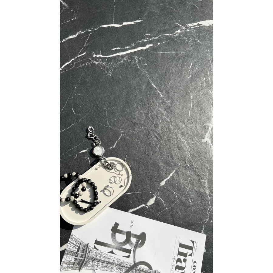 Керамогранит Cerrad Marmo Morocco Black Rect 119,7х59,7 см