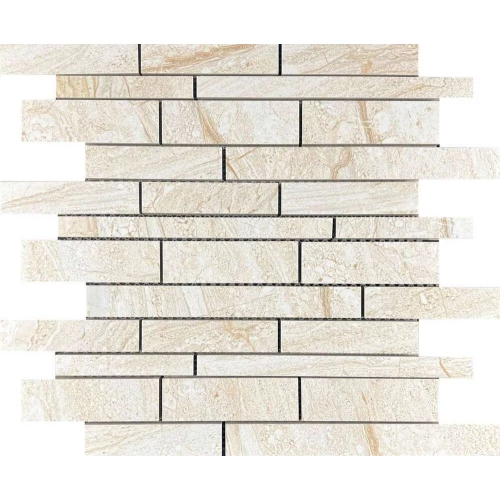 Мозаика Velsaa Mosaic Daina Beige Brick Bone Mix 36х30 см