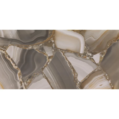 Керамогранит Atlas Concorde Marvel Edge неглазурованный Agata Azul лаппатированный 150х75 см