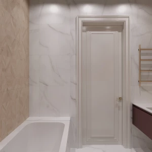 Керамогранит Arcadia Ceramica Feather Onyx матовый белый RT6004-A 60х60 см