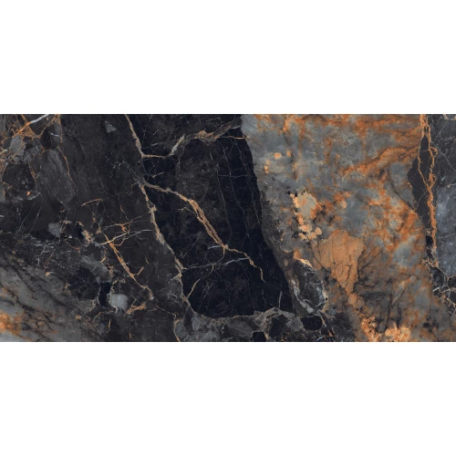 Керамогранит Buono Queen Galaxia Stone Matt матовый черный QVL4608M 120х60 см