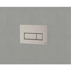 Панель смыва Vitra Root Square никель 740-2395