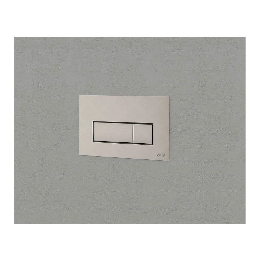 Панель смыва Vitra Root Square никель 740-2395