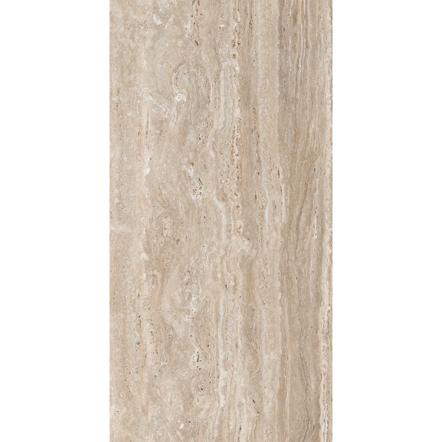 Керамогранит Realistik Juliette Travertino Brown Grit Granula 120х60 см