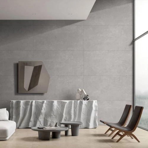 Керамогранит Neodom Concept Reno Dark Grey Matt матовый серый N20688 120х60 см