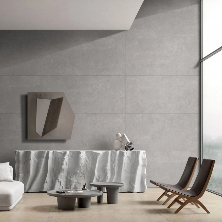 Керамогранит Neodom Concept Reno Dark Grey Matt матовый серый N20688 120х60 см