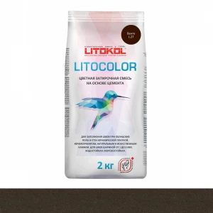 Затирка для швов Litokol Litocolor влагостойкая L.27 Венге L0479560002 2 кг