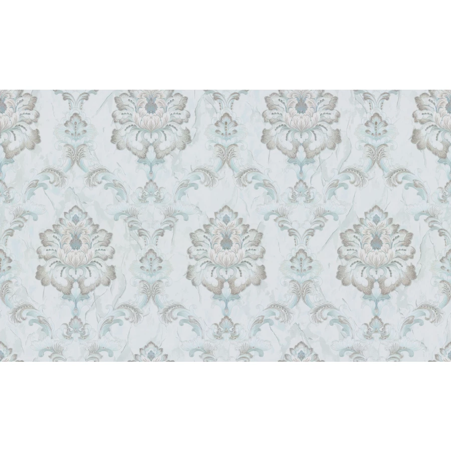 Обои флизелиновые Palitra Life Bergamo Палитра бирюзовые PL72287-16 1,06х10,05 м