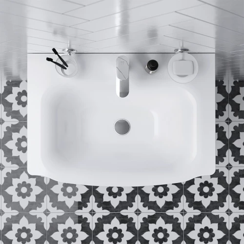 База под раковину Am Pm Like подвесная 2 ящика белый глянец M80FHX0652WG 65 см