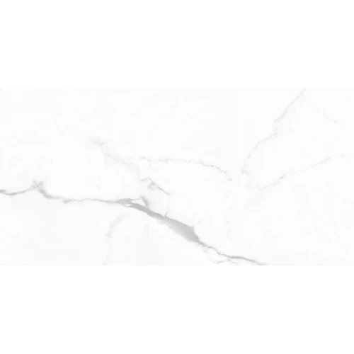 Керамогранит Cersanit Futura тонкий Deep Calacatta полированный белый ректификат A17127 120х60 см