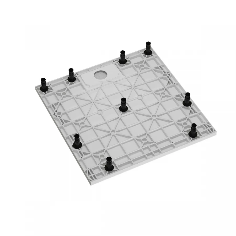 Душевой поддон квадратный RGW TUS-W Белый 55370199-01 90х90 см