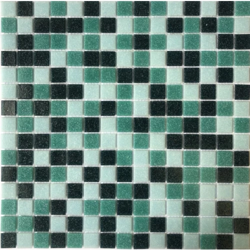 Мозаика из стекла Pixel mosaic Прессованное стекло чип 20x20 мм бумага Pix 111 31,6х31,6 см