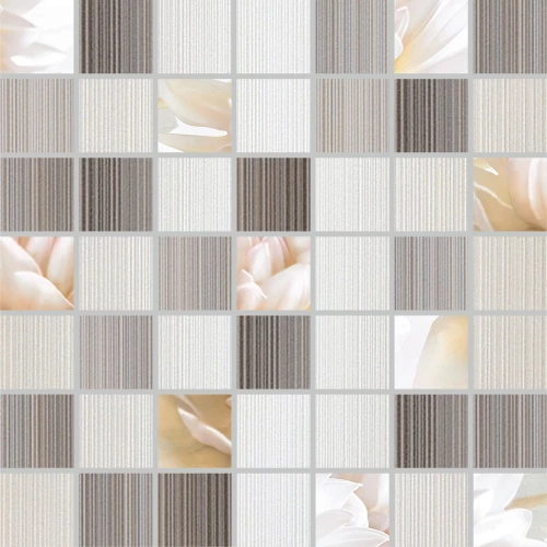 Мозаика InterCerama Stripe серй 23*23 см
