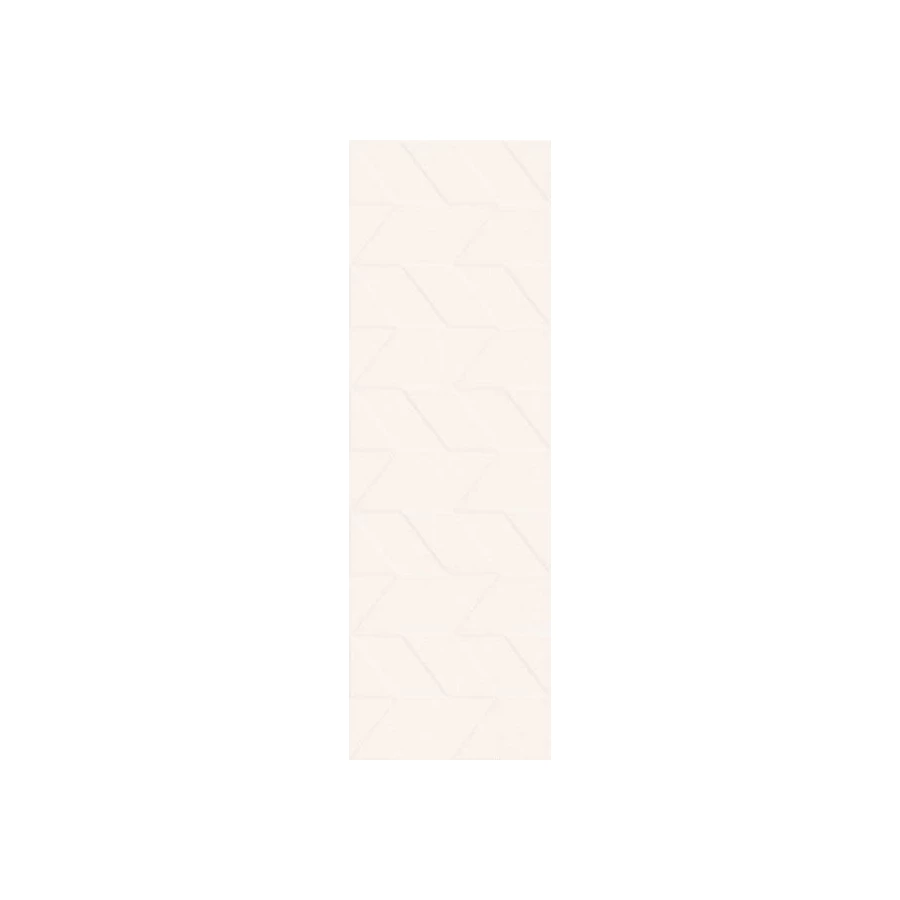 Плитка Meissen Keramik Love You Navy рельеф сатиновая белый 29x89 см