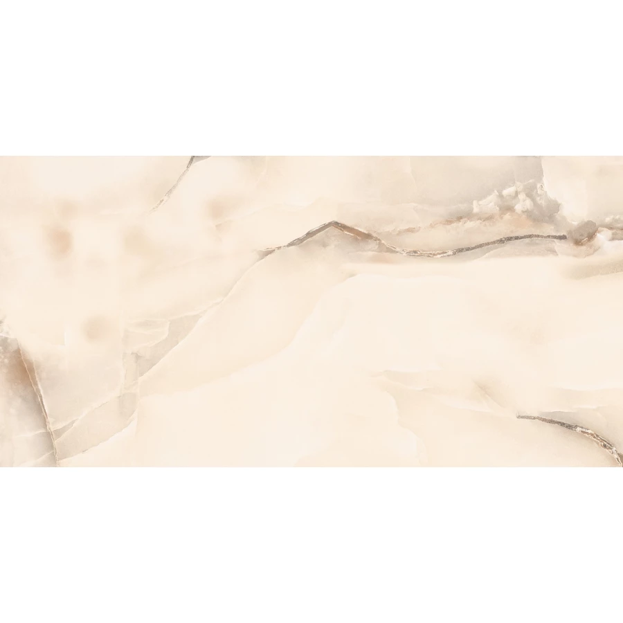 Керамогранит DecoVita Onyx Sunny Ivory Full Lappato 120х60 см