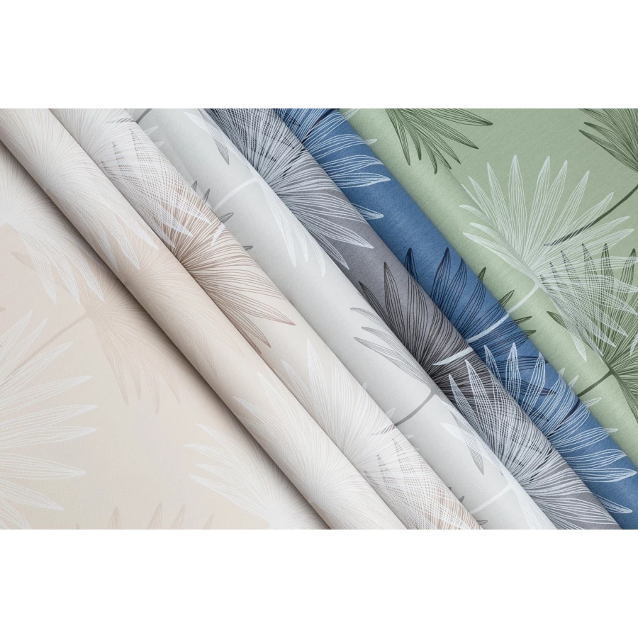 Обои флизелиновые Palitra Home HomeColor Palma зелёные HC72073-71 1,06х10,05 м