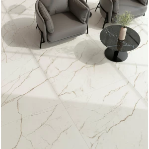 Керамогранит Atlas Concorde Forte Dei Marmi Quark Sahara Blanc Matt Rett матовый белый 610010002965 80х80 см