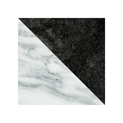 Керамогранит 41zero42 Денди Флаг Блацк Вхите / Dandy Flag Black White матовый белый черный 4101199 18,6х18,6 см