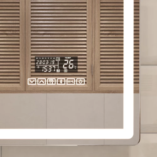 Зеркало Vigo Geometry Media voice 1200 052 120x70 см