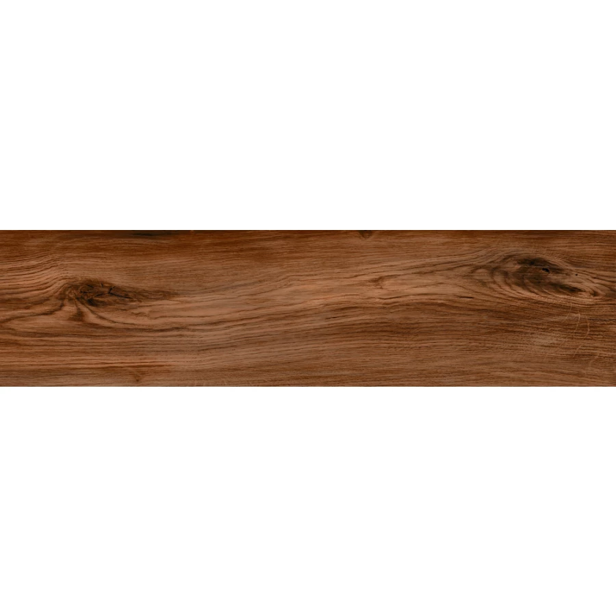 Керамогранит Cersanit Woodberry коричневый ректификат рельеф A17763 89,8х21,8 см