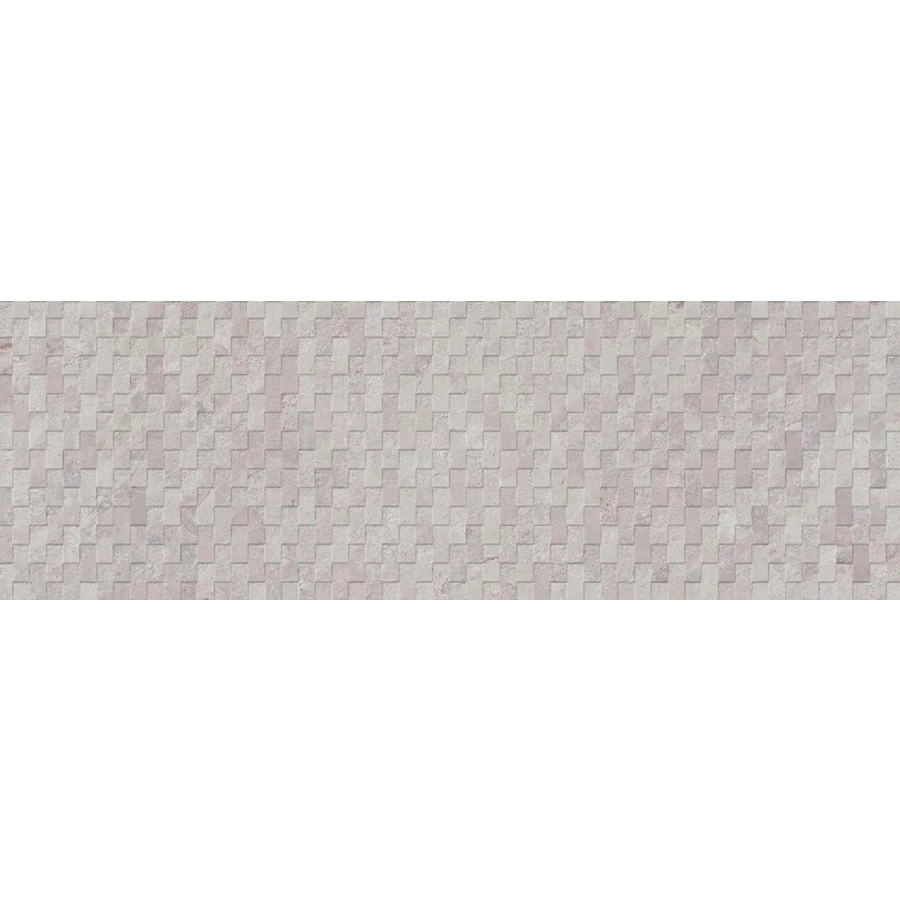 Декор настенный Porcelanosa Mirage-Image Silver Deco матовый серый 100294391 100х33,3 см