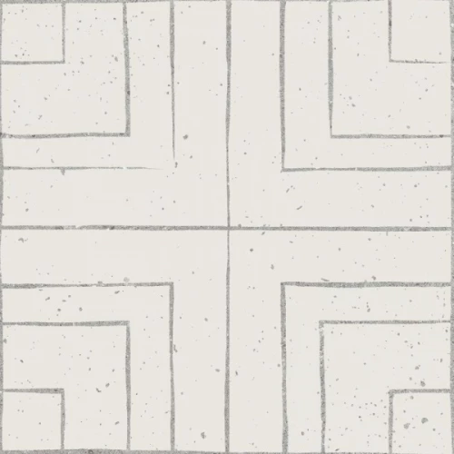 Керамогранит WOW Square Sketch Decor 123827 18.5x18.5 см