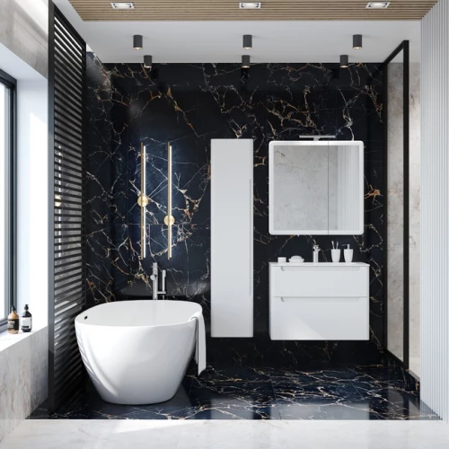 Шкаф зеркальный Briz Estel навесной глянцевый белый 221 02-28080-00 00 БЕЛ 80 см