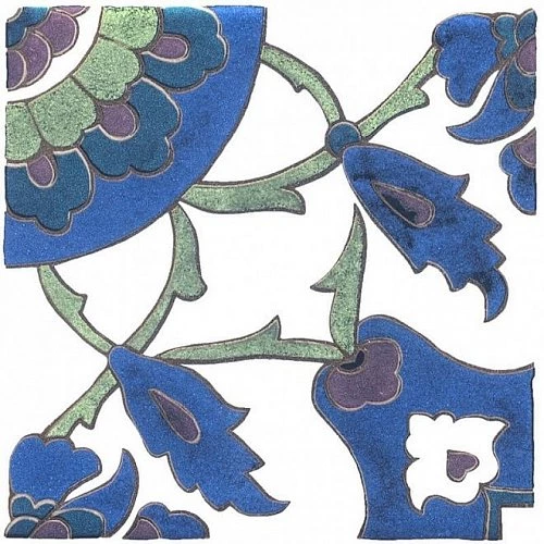 Декор Kerama Marazzi Альба белый 9,9х9,9 см