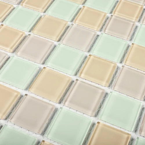 Мозаика Bonaparte Стеклянная мозаика Nice 25х25 глянцевая многоцветная 30х30 см