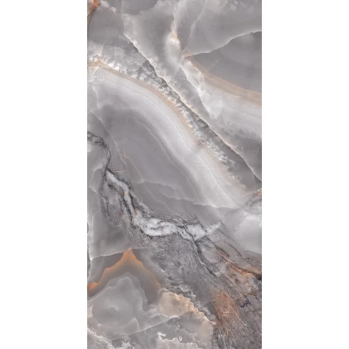 Керамогранит Maimoon Ceramica Maimoon Opera onyx grey 160х80 см