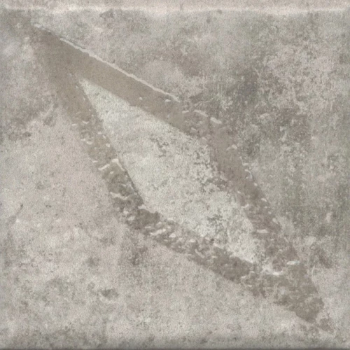 Плитка настенная Kerama Marazzi Спартель 2 Декор матовый серый KMD3STA037GN 9,8x9,8 см