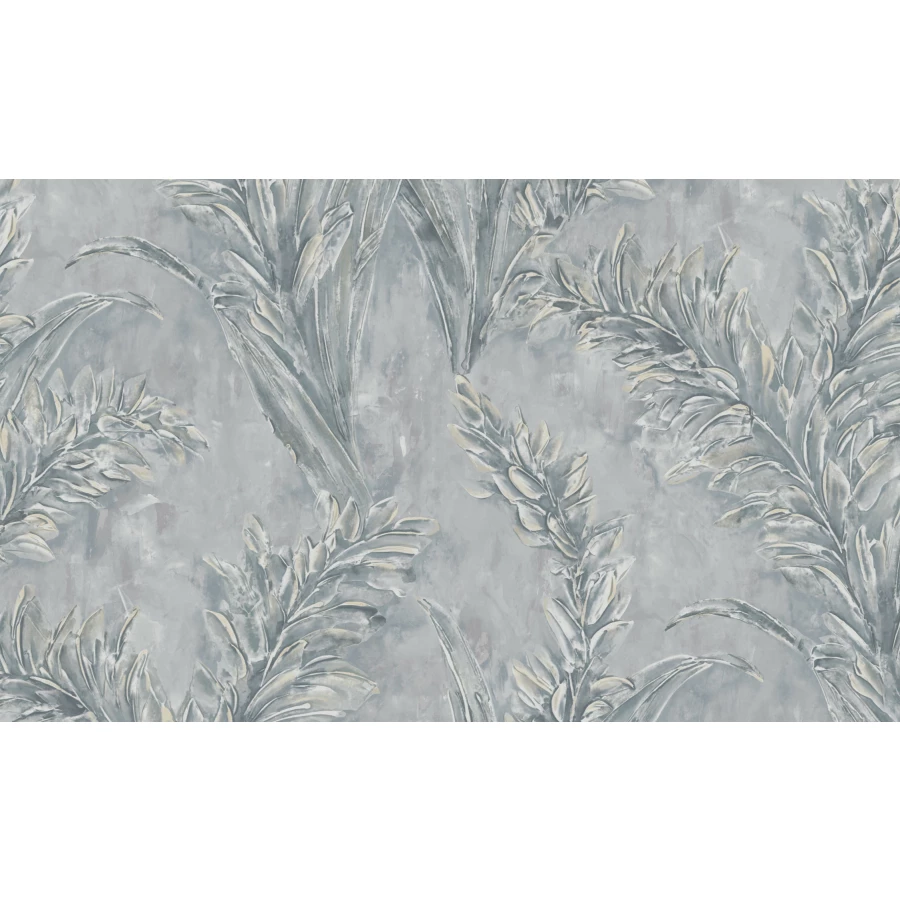 Обои флизелиновые Grandeco Anita Jenny серые A79611 1,06х10,05 м