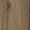 Ступень Paradyz Carrizo Wood Stopnica Prosta Struktura Mat B1a матовая коричневая 60х30 см