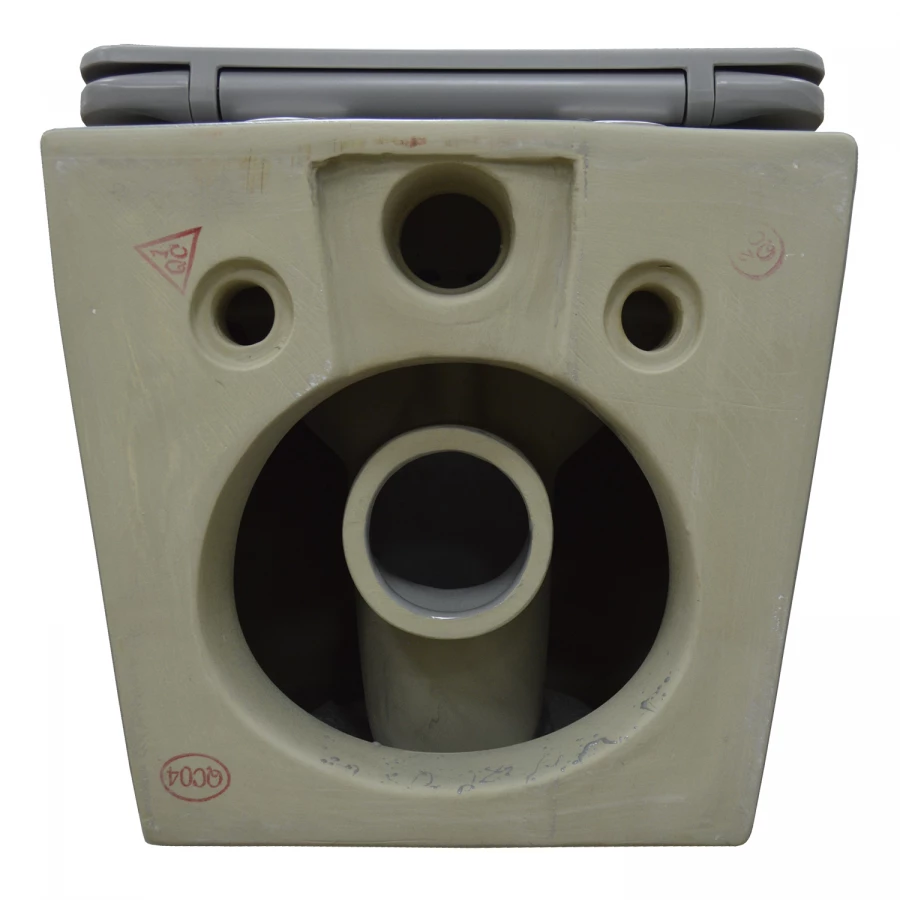 Унитаз подвесной Azario Grado безободковый с быстросъемным сидением микролифт серый матовый AZ-0046 SP MDG 37х49х37 см