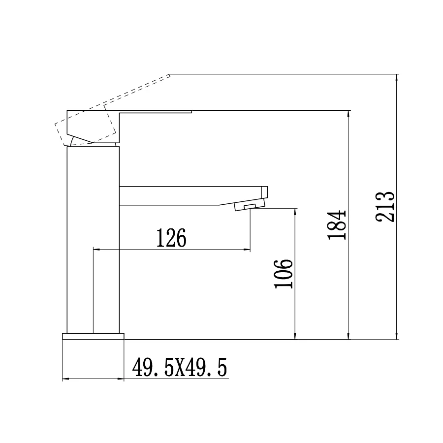 Смеситель Fmark для умывальника FS8101Q