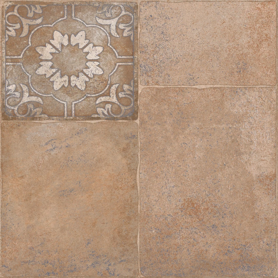 Керамогранит El Molino Argos Copper матовый красный 58x58 см