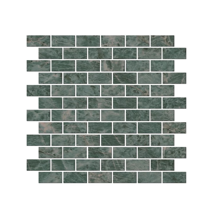 Декор Kerama Marazzi Эвора мозаичный глянцевый зеленый MM13123T 32x30 см