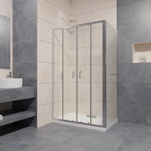 Душевой уголок RGW PA-41-1 PA-11 + Z-060-2 Прозрачное 010841102-011 120х100 см