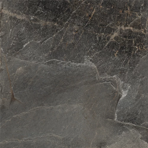 Керамогранит Delacora Инфинити темный / Infinity Dark матовый чёрный D60254M 60х60 см