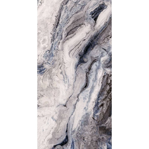 Керамогранит Zibo Fusure Dalyan Onice Blue Silver Glitter G126059S 120х60 см