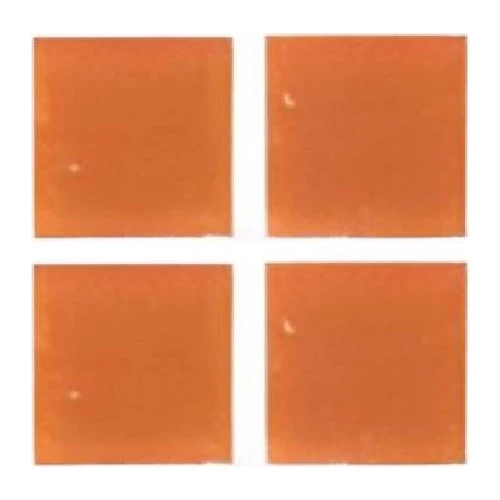 Стеклянная мозаика JNJ Mosaic Normal сетка 2x2 глянцевая оранжевая D92 32,7х32,7 см