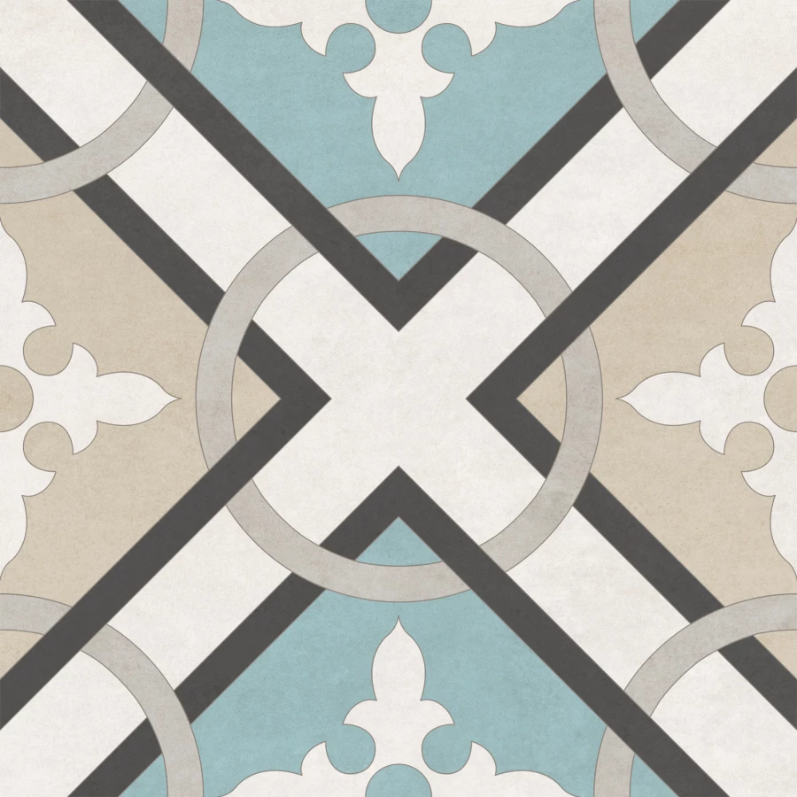 Керамогранит New Trend Design Art Melody матовый многоцветный GP2020DGA15 20х20 см