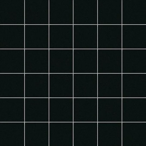 Мозаика Ce.Si. Metro Nero чип 5х5 матовая черная 5MA050050RE_32 30х30 см