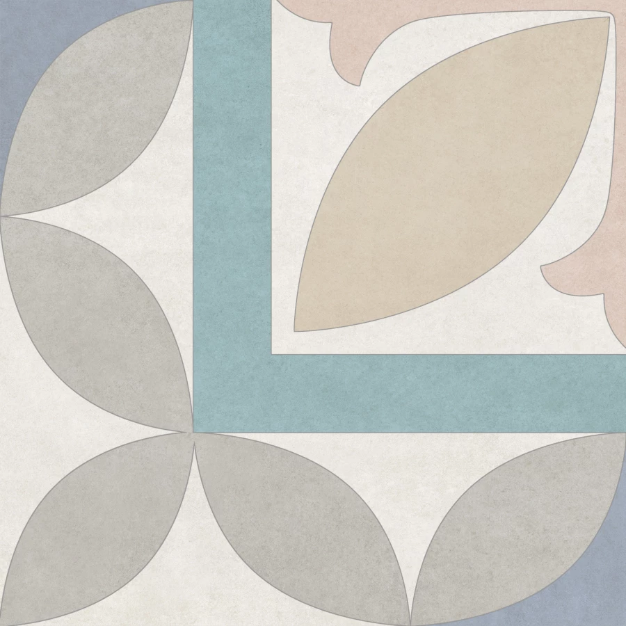 Керамогранит New Trend Design Art Mix 3 матовый многоцветный GP2020DMX11 20х20 см