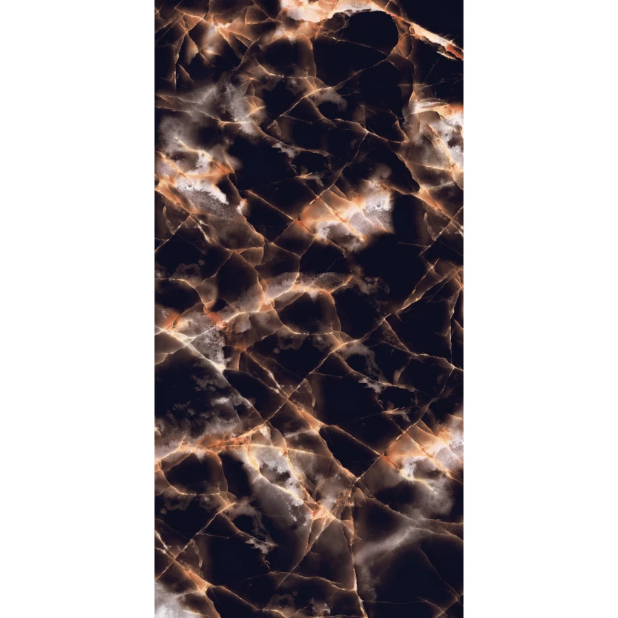 Керамогранит Maimoon Ceramica Hg Glossy Onyx shelter black 120х60 см