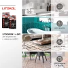 Затирка для швов Litokol Litochrom 1-6 EVO LE.105 серебристо-серый L0500090003 5 кг