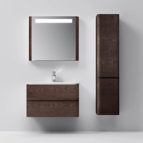 Шкаф-пенал Am Pm Sensation подвесной правый табачный дуб M30CHR0406TF 40 см