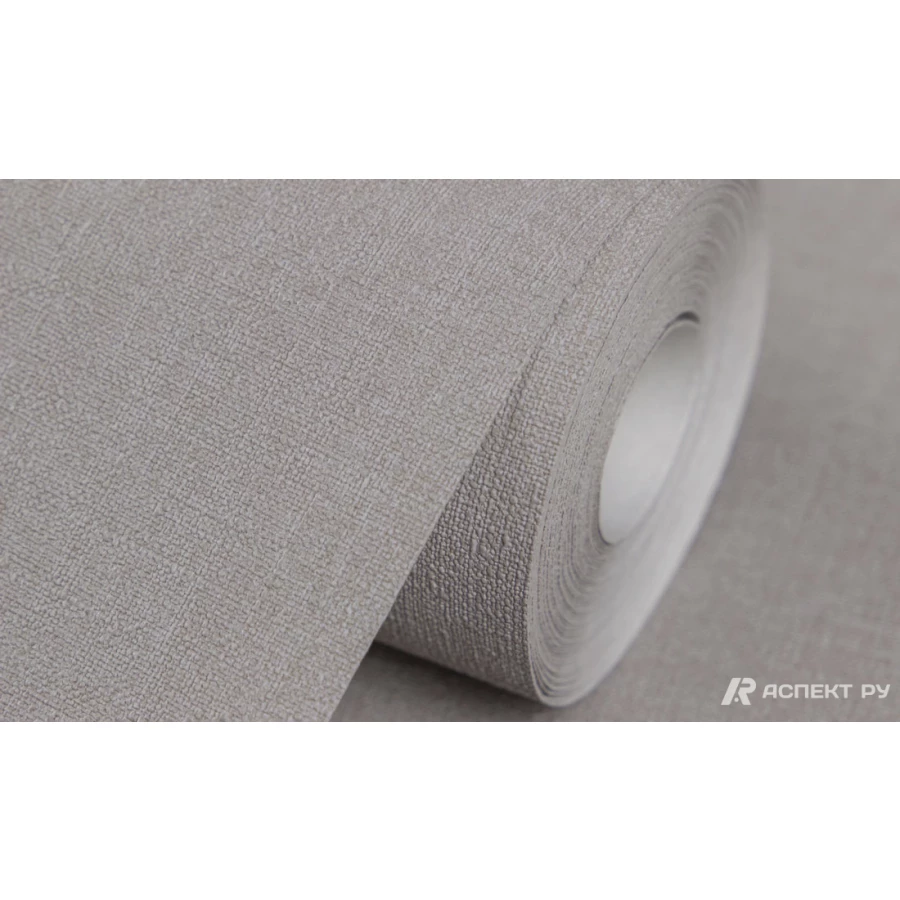 Обои флизелиновые Аспект Deluxe Акцент Текстиль New серые 70604-88 1,06х10,05 м