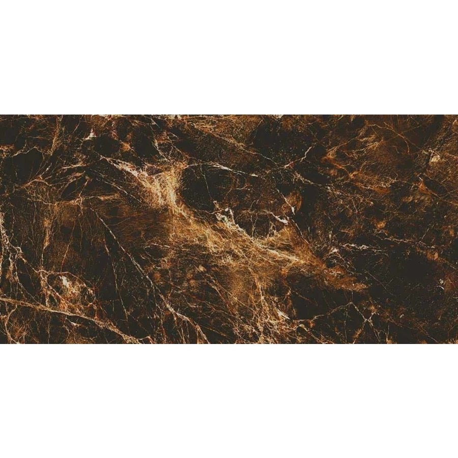 Керамогранит Gravita Salvador High Glossy коричневый 120х60 см