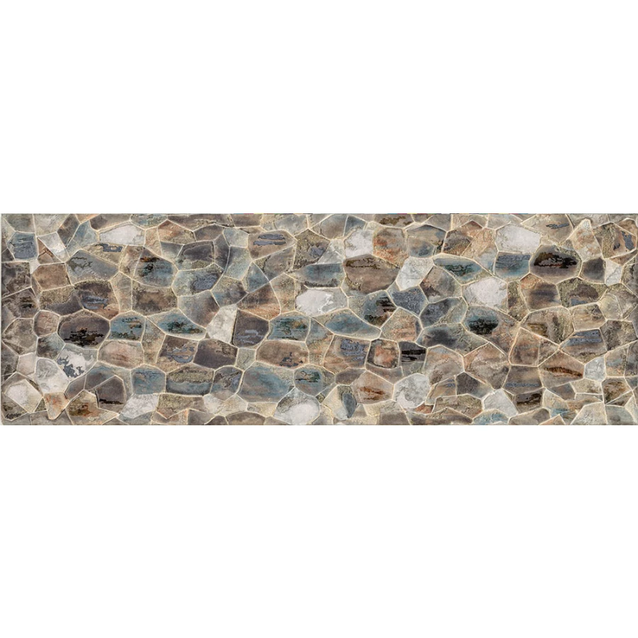 Плитка настенная Durstone Terme Set Decor Forest матовый коричневый 120х40 см